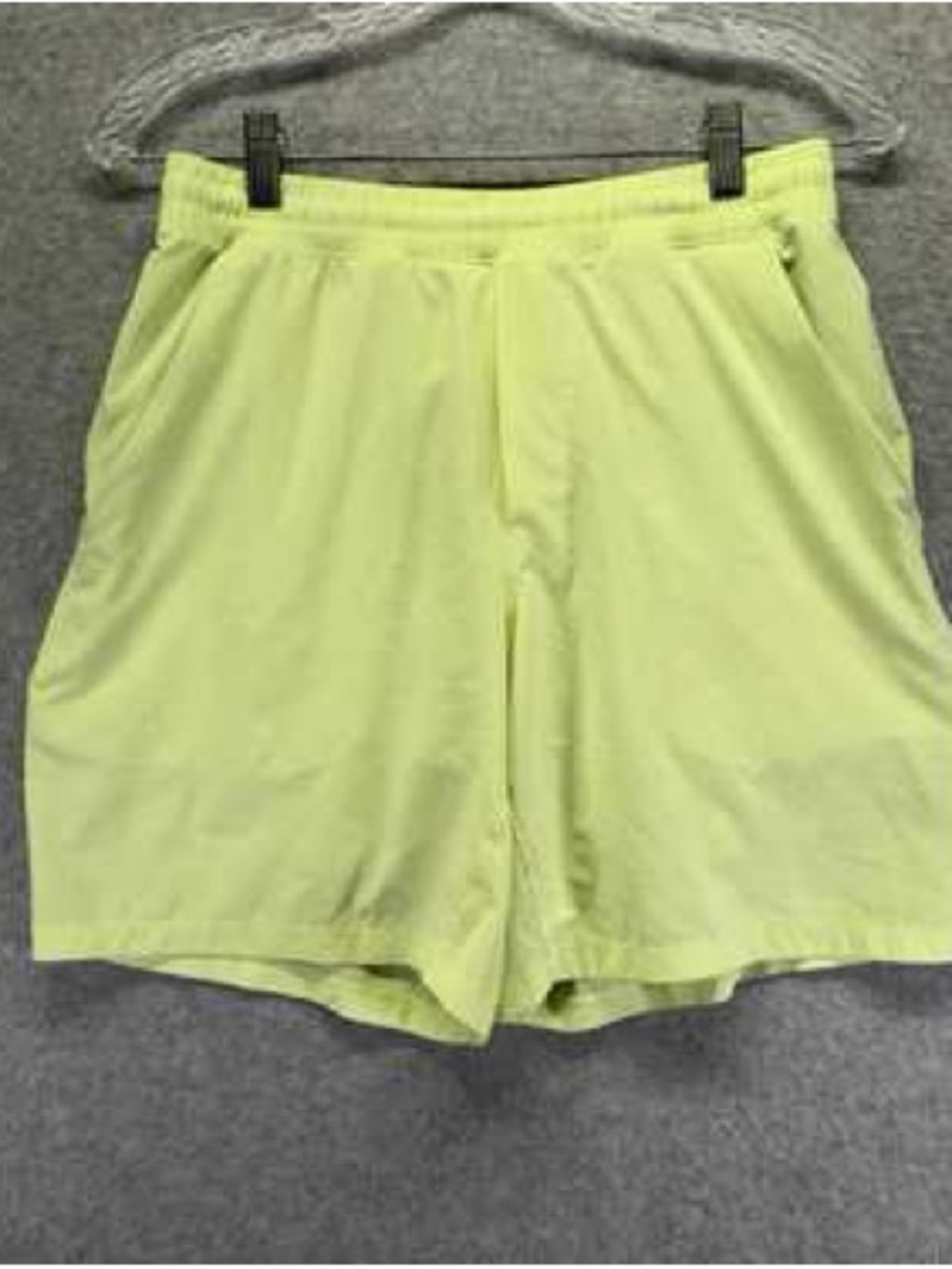 lululemon athletica Neon Yellow Athletic Shorts